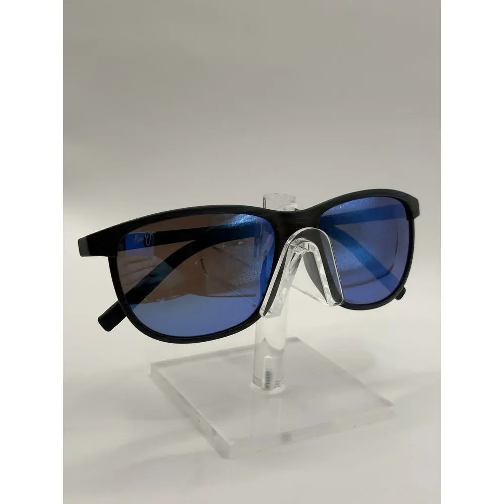 Maui Jim Dragon's Teeth MJ811-03S Polarized Blue Mirror Sunglasses Italy
